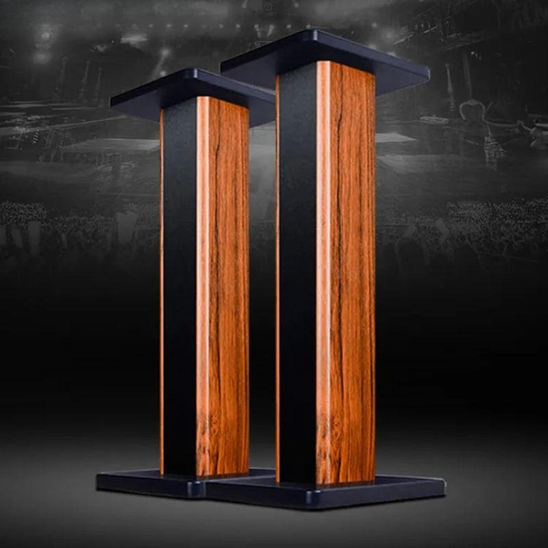 Solid Wood Speaker Stand Floor - Audio Home Cinema 评论和价格