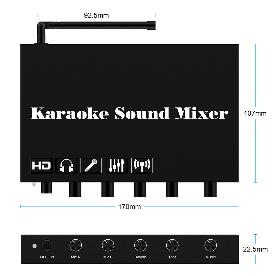 HDMI Karaoke Player Mixer Home - Audio Home Cinema 评论和价格