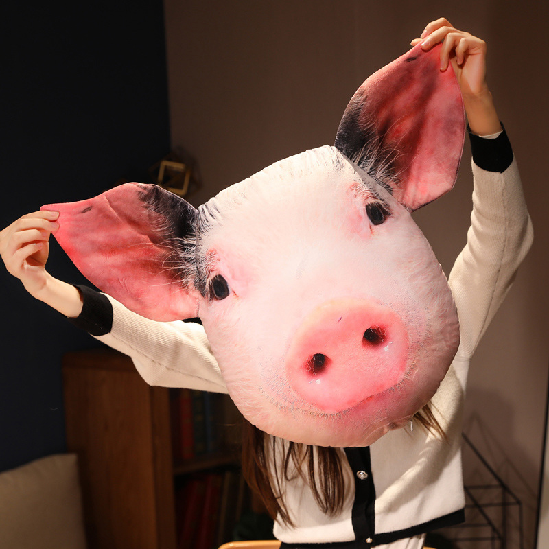 40cm 3D Simulation Animal Head - Home Cinema Chairs 评论和价格