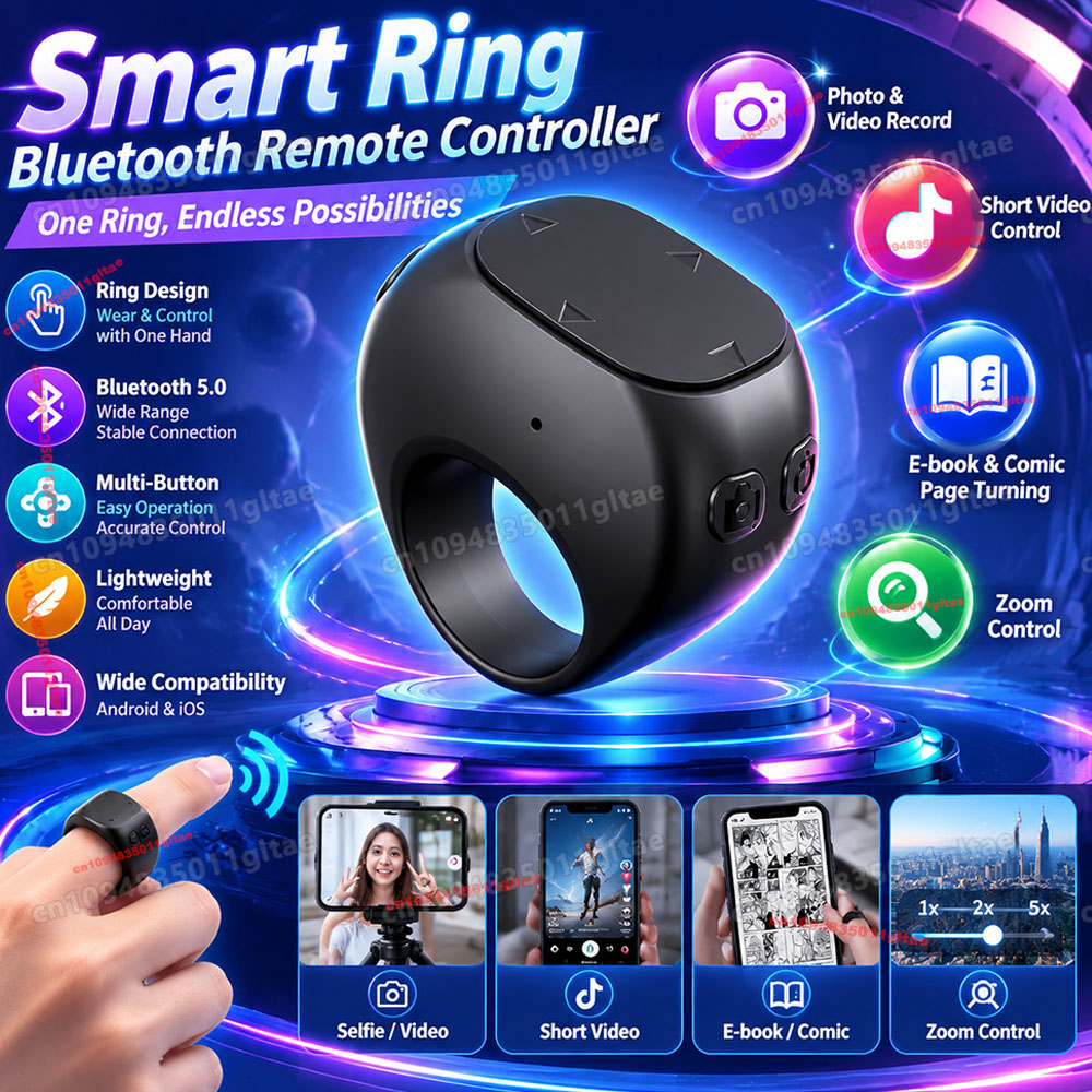 Mobile Mice Ring Remote Contro - Home Cinema Wireless 评论和价格